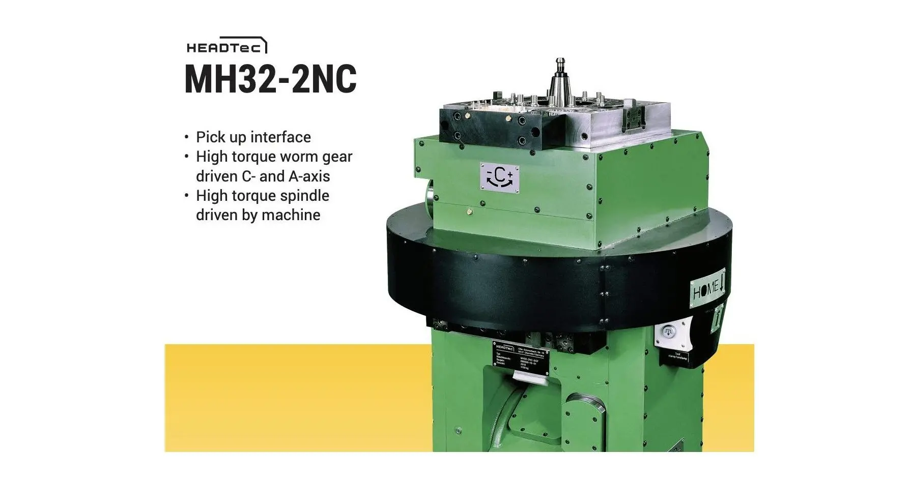HEADTec Milling Heads | RBU Spindle | Quill Spindle