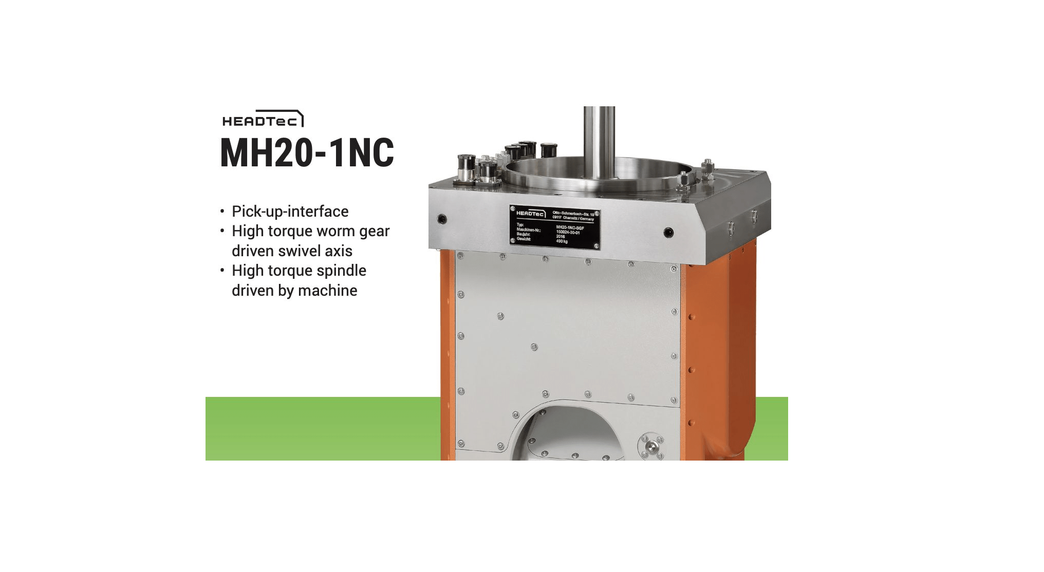 HeadTec Fräskopf MH20-1NC